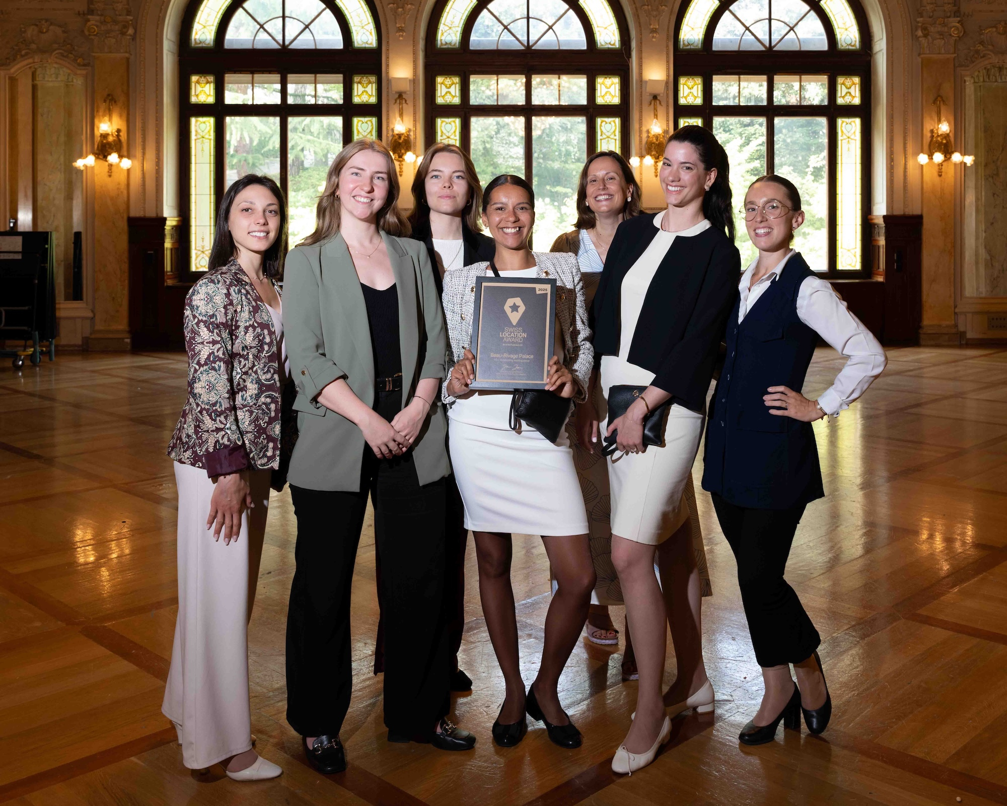 Swiss Location Award 2025: Beau-Rivage | 2025: 9.3 Punkte | Herausragende Hochzeitslocation