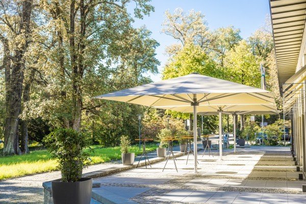 Pavillon im Park