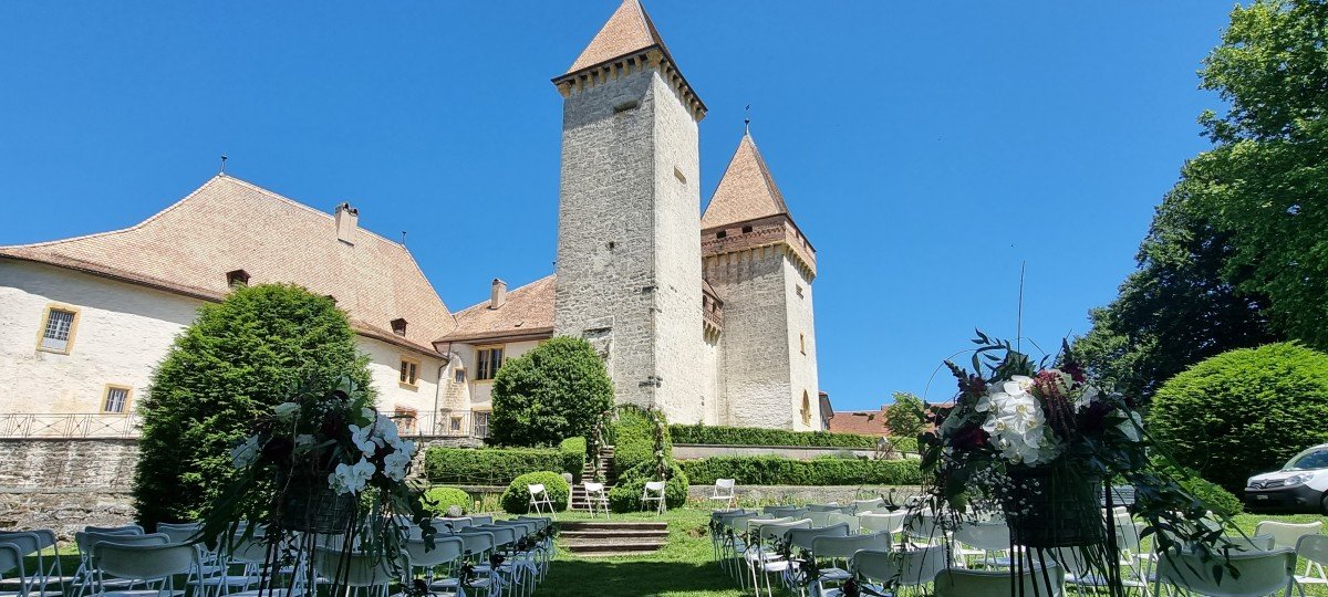 Château de La Sarraz in La Sarraz mieten für Events