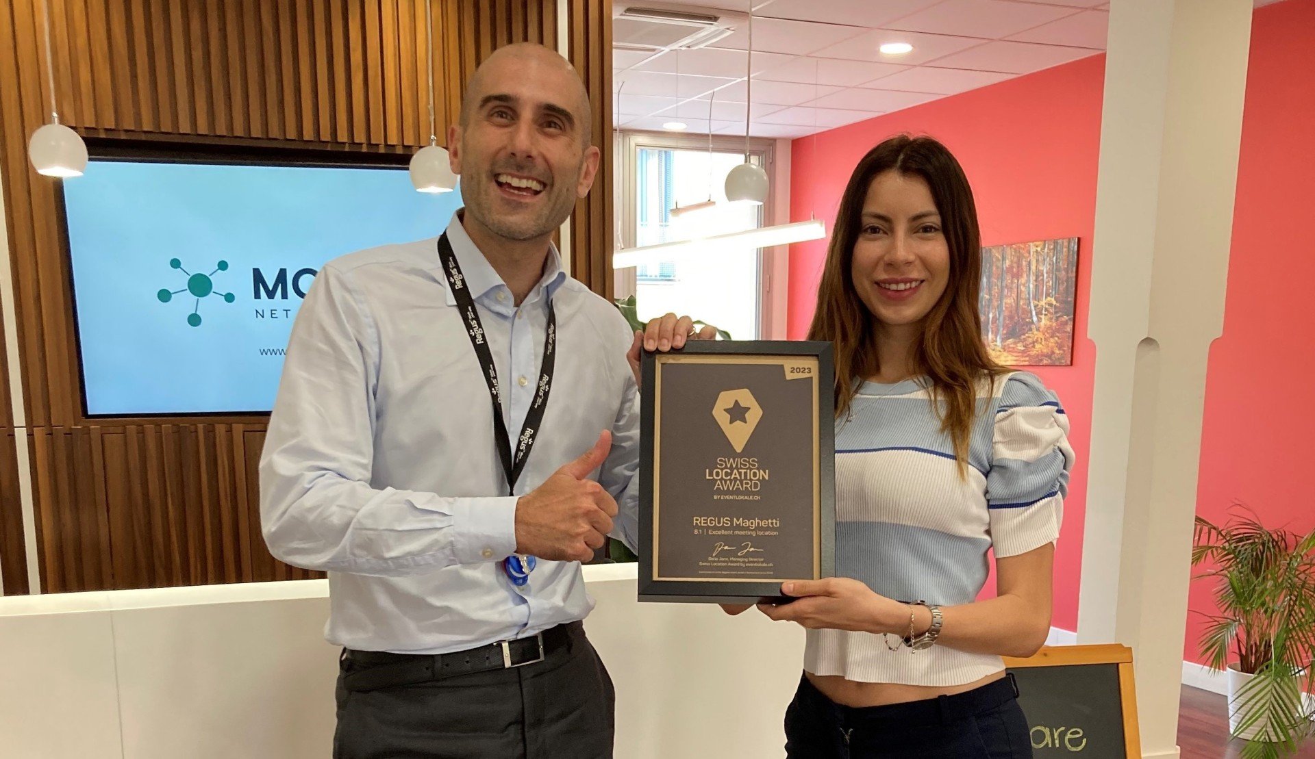 REGUS Maghetti | 8.1 Punkte | Ausgezeichnete Meetinglocation