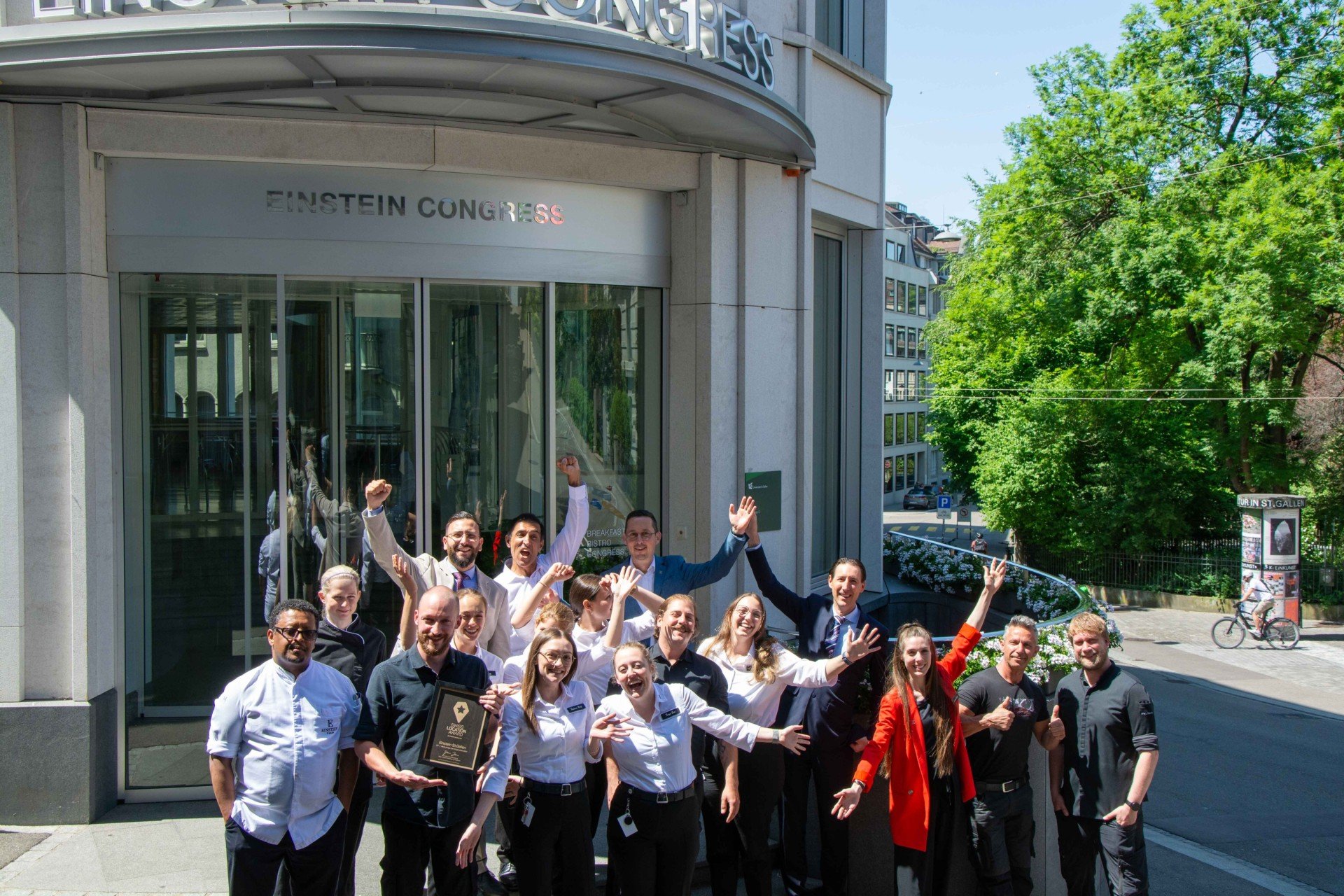 Einstein St.Gallen | 9 Punkte | Herausragende Kongresslocation