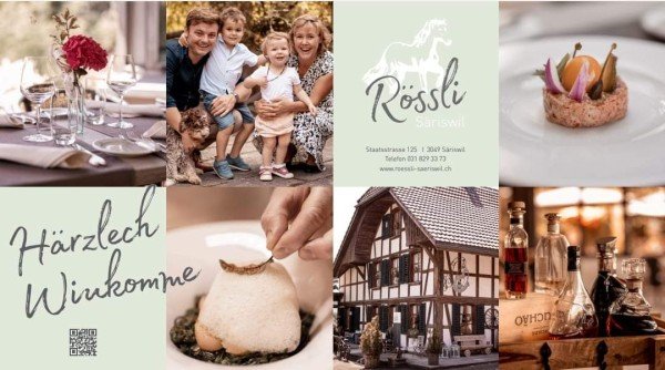 Restaurant Rössli Säriswil ¦ Werkstatt der Sinne