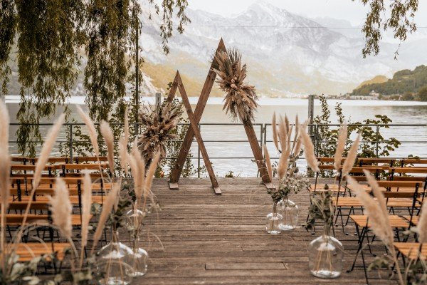 sagibeiz am Walensee mit Bootssteg
