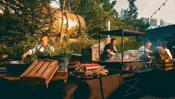 Stufenbau Eventlocation