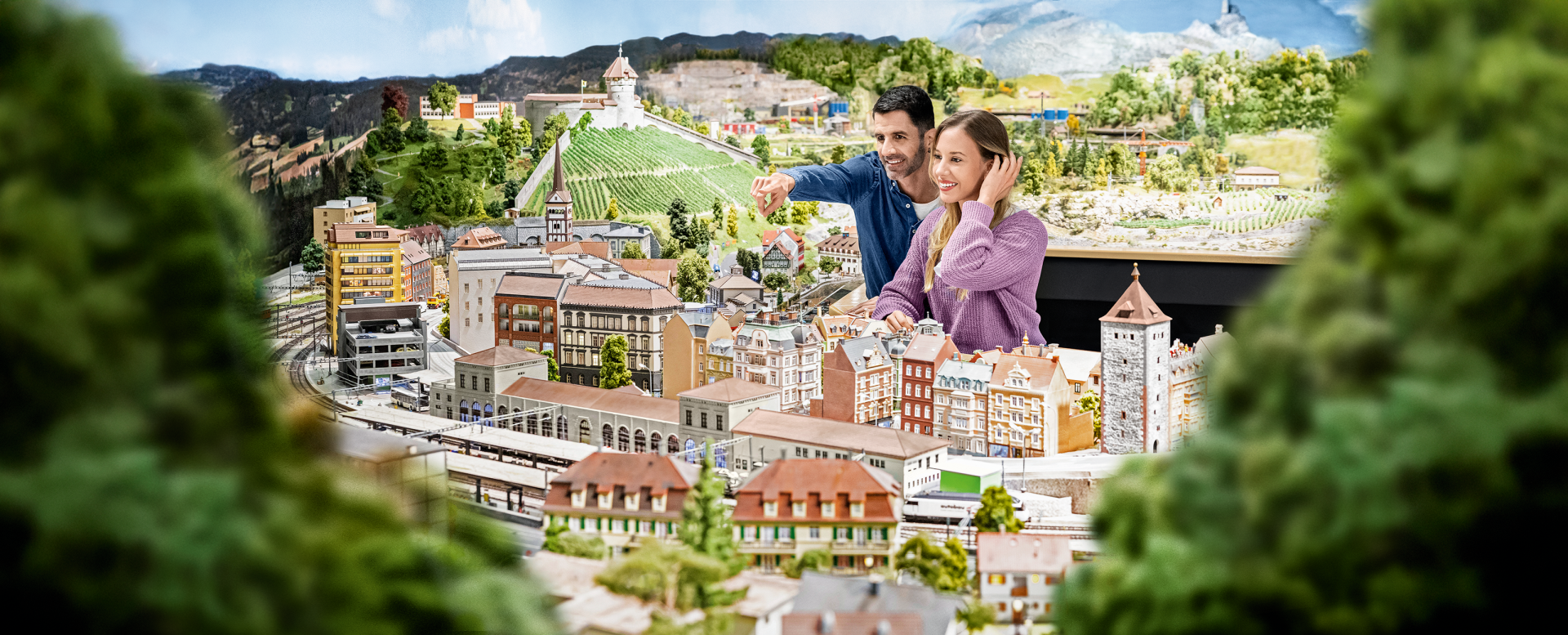 Smilestones Miniaturwelt am Rheinfall