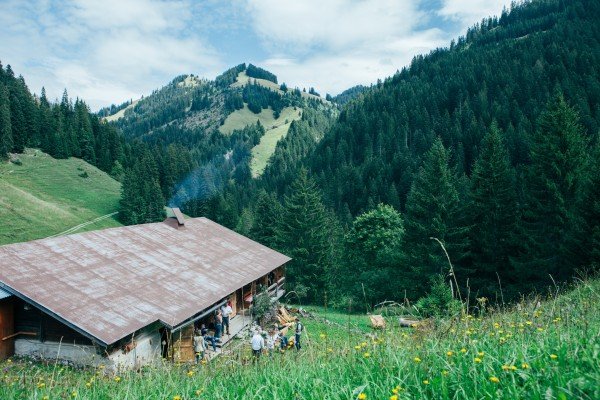 Alphütten Gstaad