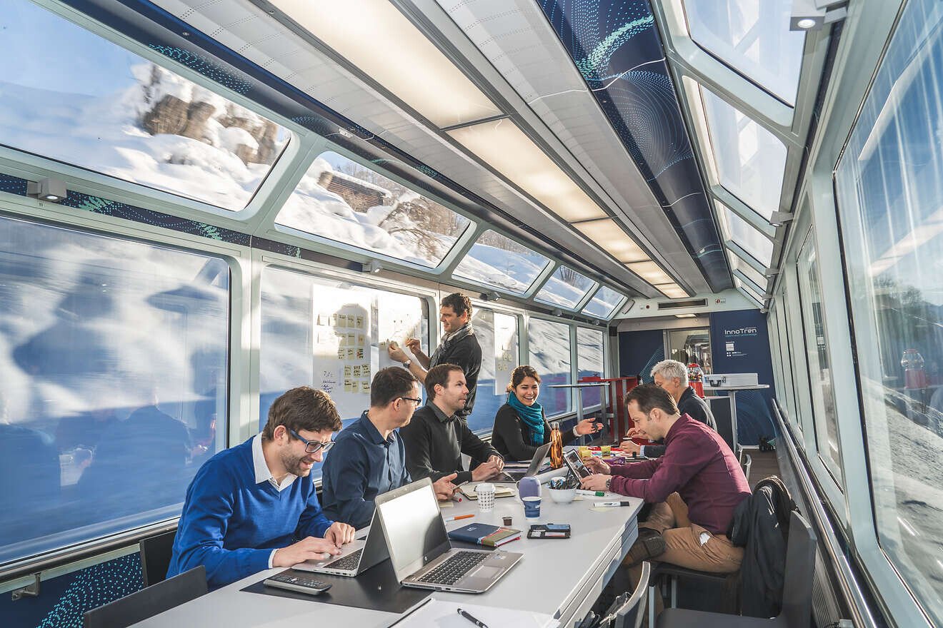 RhB Charterwagen - Events auf Schienen