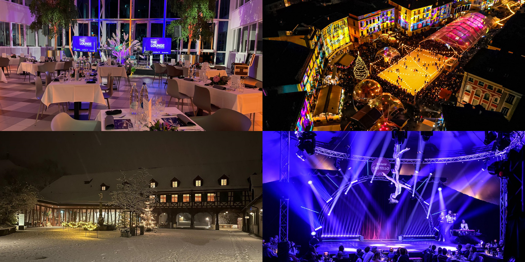 9 Locations für eure Weihnachtsfeste