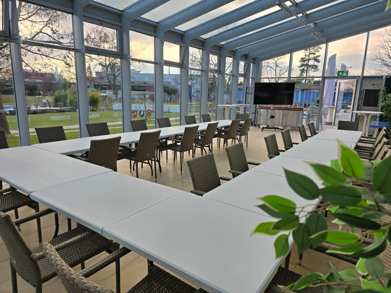 Mehrzweckraum mieten – gleich am Bahnhof