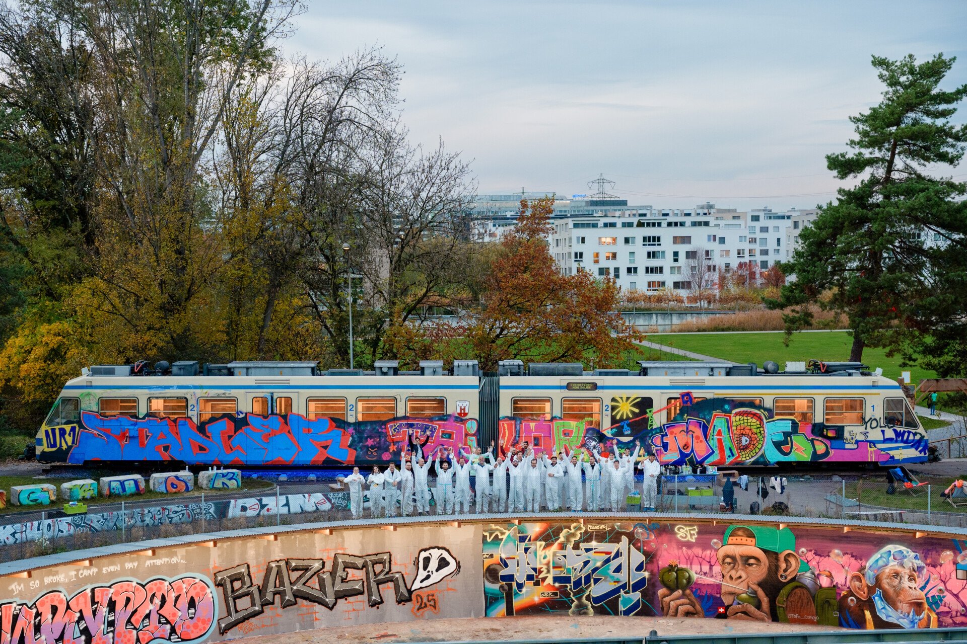 Graffiti & Streetart Workshop im Graffland