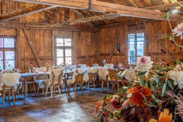 Schöner Feiern; Eventschopf und Alphütte