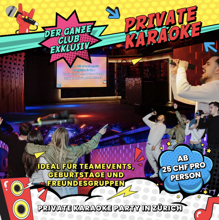 KARAOKE CLUB - TEAM & PRIVATE EVENTS