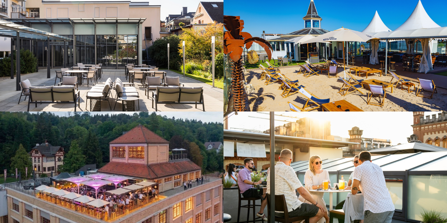 Events unter freiem Himmel geniessen