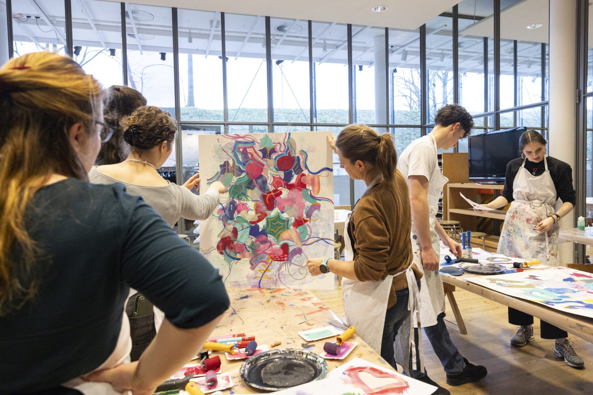 Kunstworkshop im Creaviva