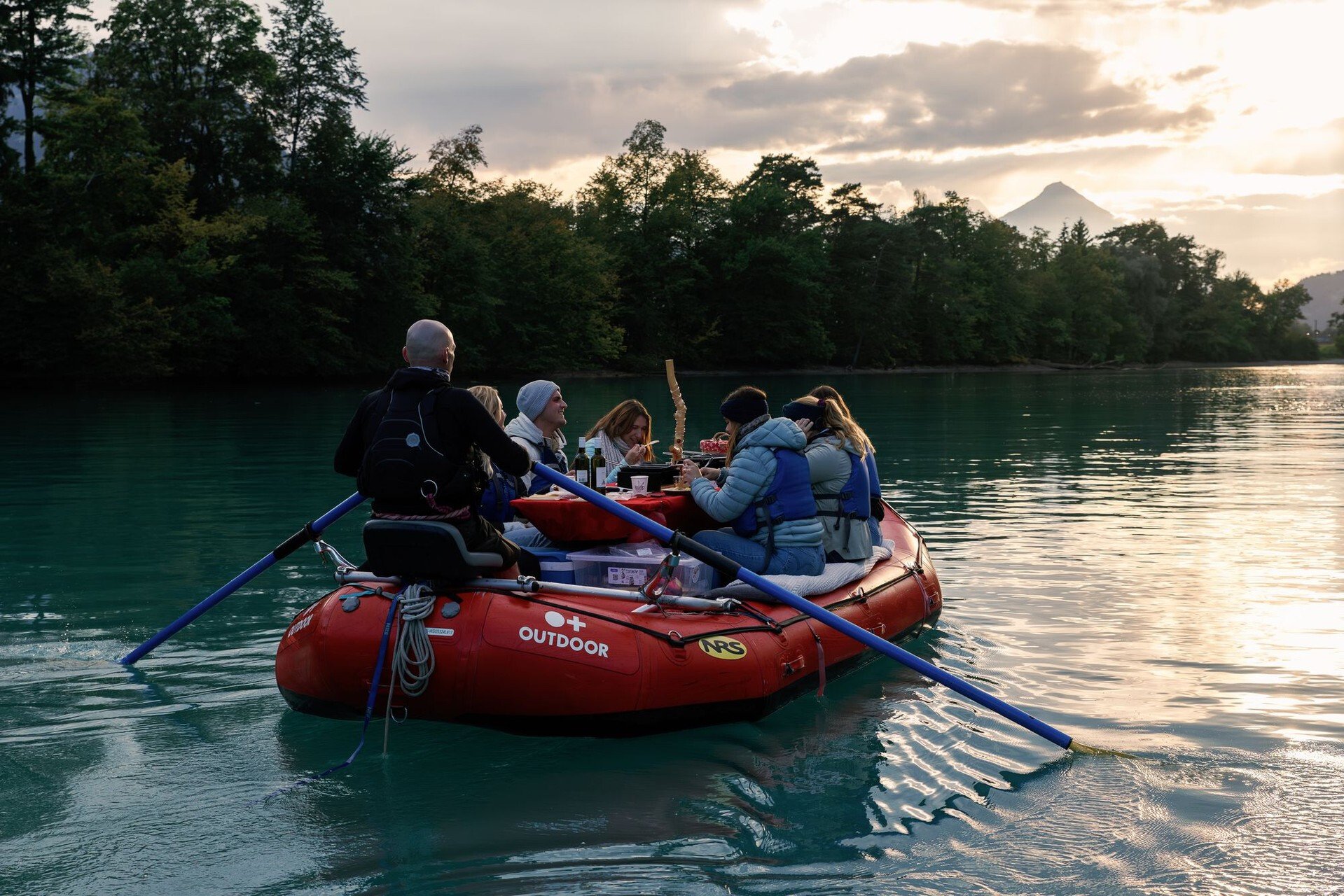 Raclette Rafting