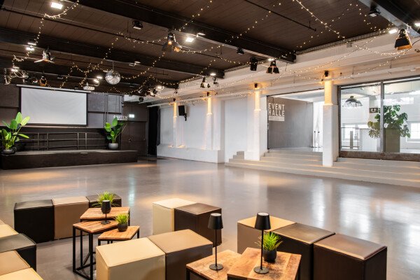 Stufenbau Eventlocation