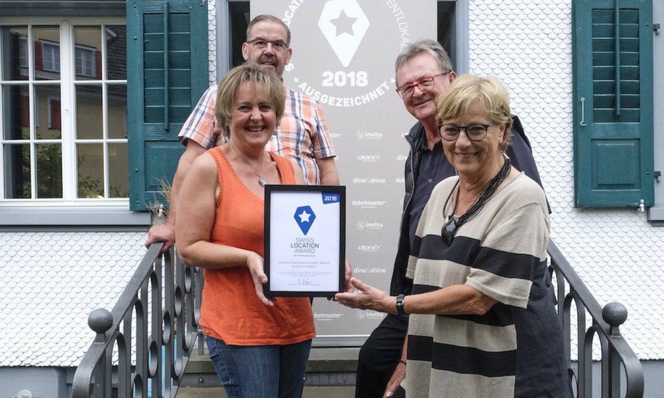 Public Award Event und Partyräume: Kultur im Bären