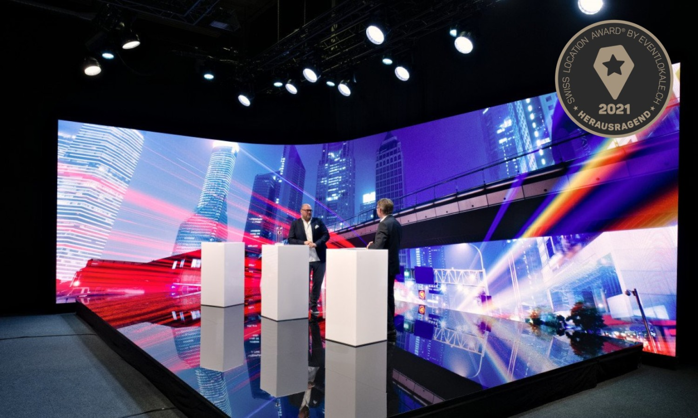 Kategorie Digital- und Hybrid Locations: 9.3 | StageOne | Zürich