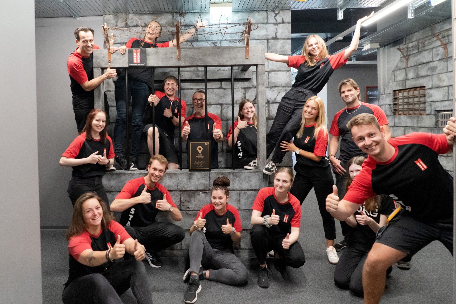 Boda Borg Zürich | 8.6 Punkte | Ausgezeichnete Erlebnislocation