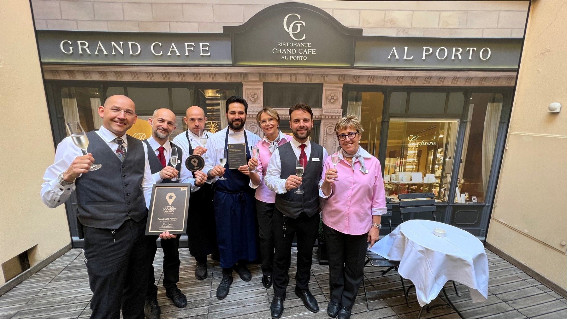 Grand Café Al Porto | 9.3 Punkte | Herausragender Eventraum