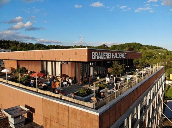 Dachterrasse zum Wiedehopf